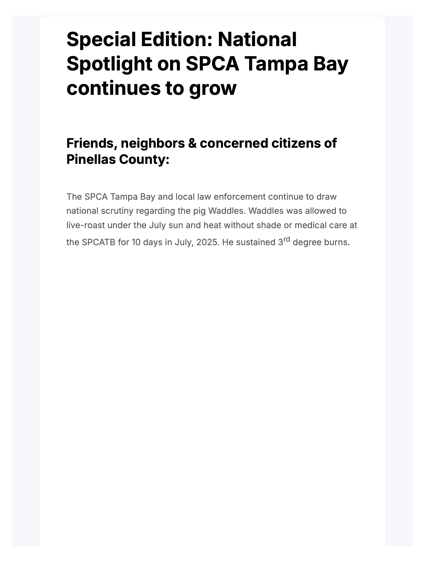 First page of the archived Broadcast 02 special edition